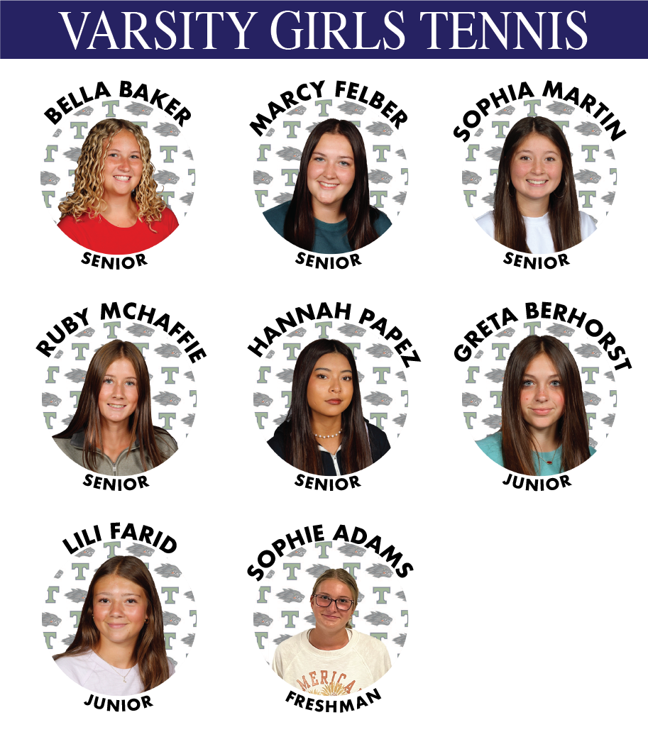 Girls Tennis Roster